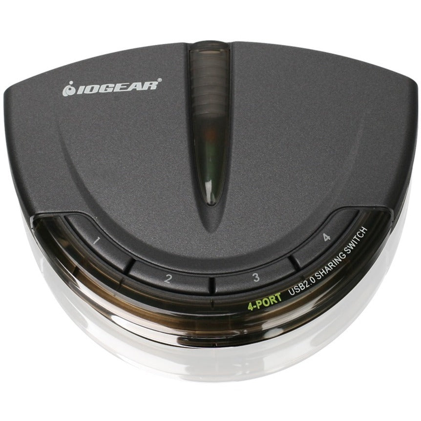 IOGEAR 4-Port USB 2.0 Printer Switch with USB-A to USB-C Adapter Kit GUB431CA1KIT