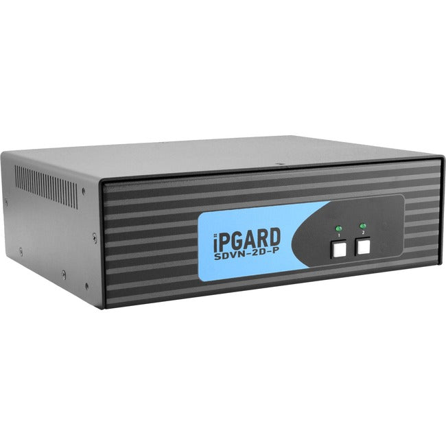 IPGARD SDVN-4S Secure DVI-I KVM Switch - 4-Port 4K Dual-Link | IPGARD