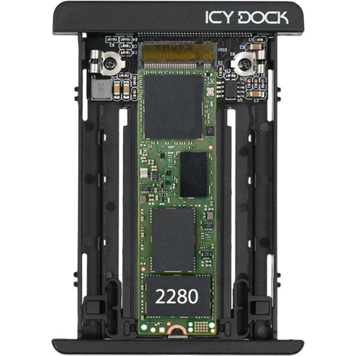 Icy Dock Mb705M2P-B M.2 Pcie Nvme Ssd To 2.5" U.2(Sff-8639) Pcie Ssd Converter Adapter - Ezconvert Mb705M2P-B