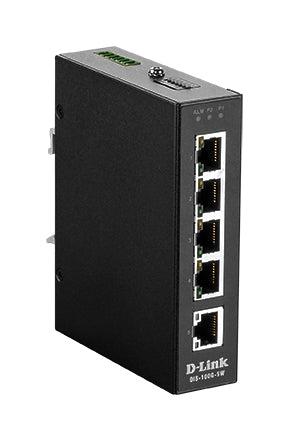 Industrial Gigabit Switch - D-Link 5-Port Wide Temperature Range | Tecisoft DIS-100G-5W