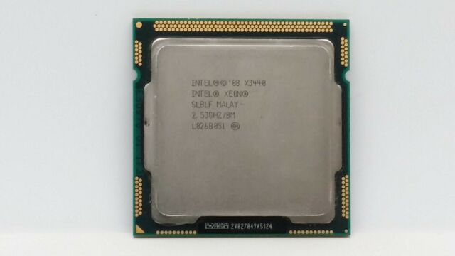 Intel-IMSourcing Intel Xeon UP 3400 X3440 Quad-core (4 Core) 2.53 GHz Processor BX80605X3440