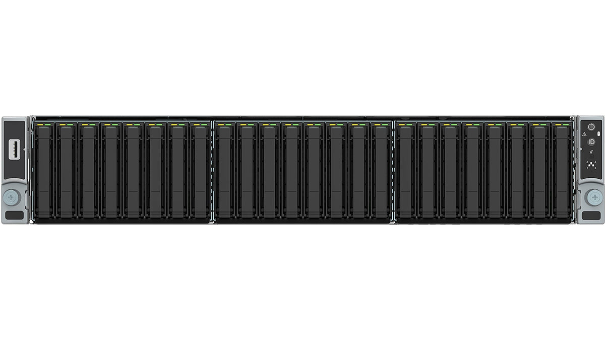 Intel R2224Wftzsr Server Barebone Intel® C624 Lga 3647 (Socket P) Rack (2U) Black, Silver