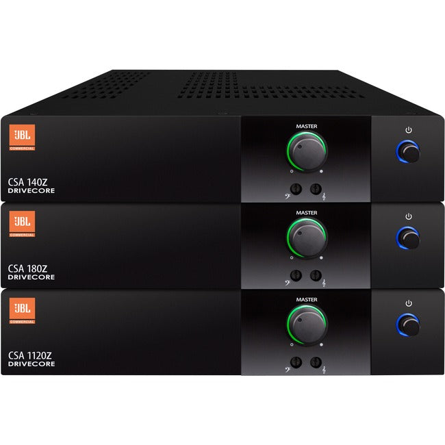 JBL Commercial CSA 180Z Amplifier - 80 W RMS - 1 Channel NCSA180Z-U-US