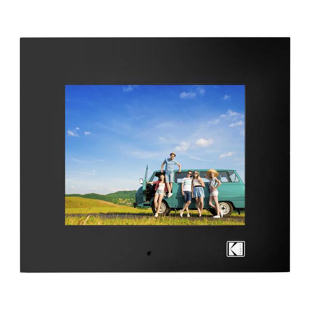 Kodak Rdpf-802W 8 Inch Multi-Function Digital Photo Frame (Black)