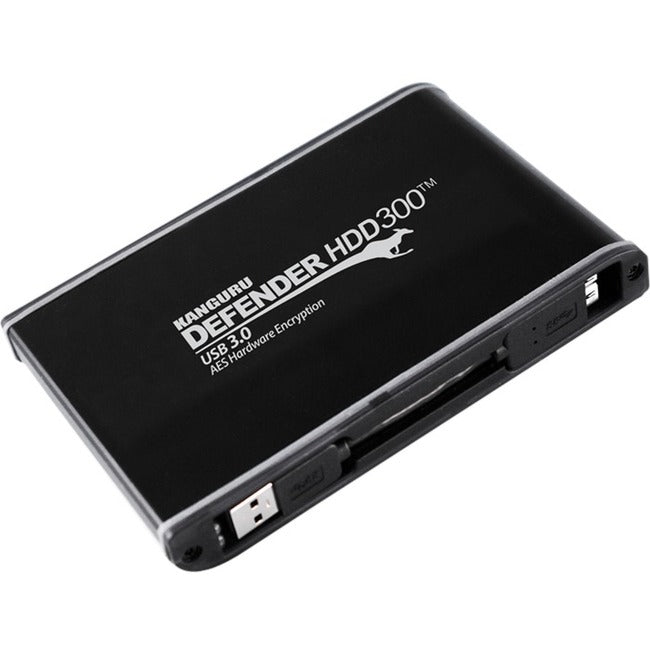 Kanguru Defender HDD300, Secure, Hardware Encrypted External Hard Drive - FIPS 140-2 Certified - 2TB KDH3B-300F-2T