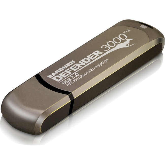 Kanguru Defender3000 FIPS 140-2 Certified Level 3, SuperSpeed USB 3.0 Secure Flash Drive, 16G KDF3000-16G