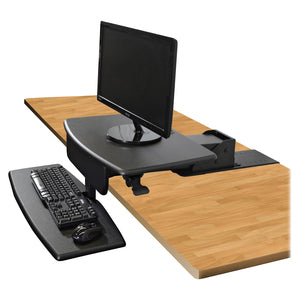 Kantek Desk Mount for Monitor, Keyboard - Black STS800