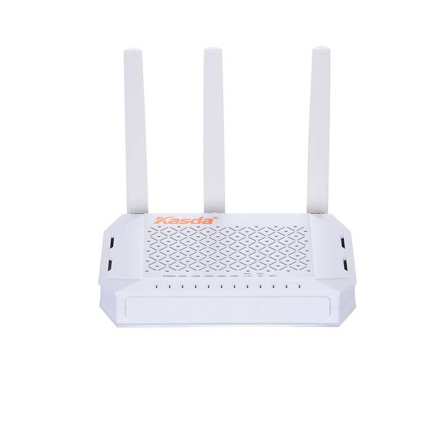 Kasda Kw6512 Ac750 Dual-Band Openwrt Wifi Router W/ 3X External 5Dbi Antennas