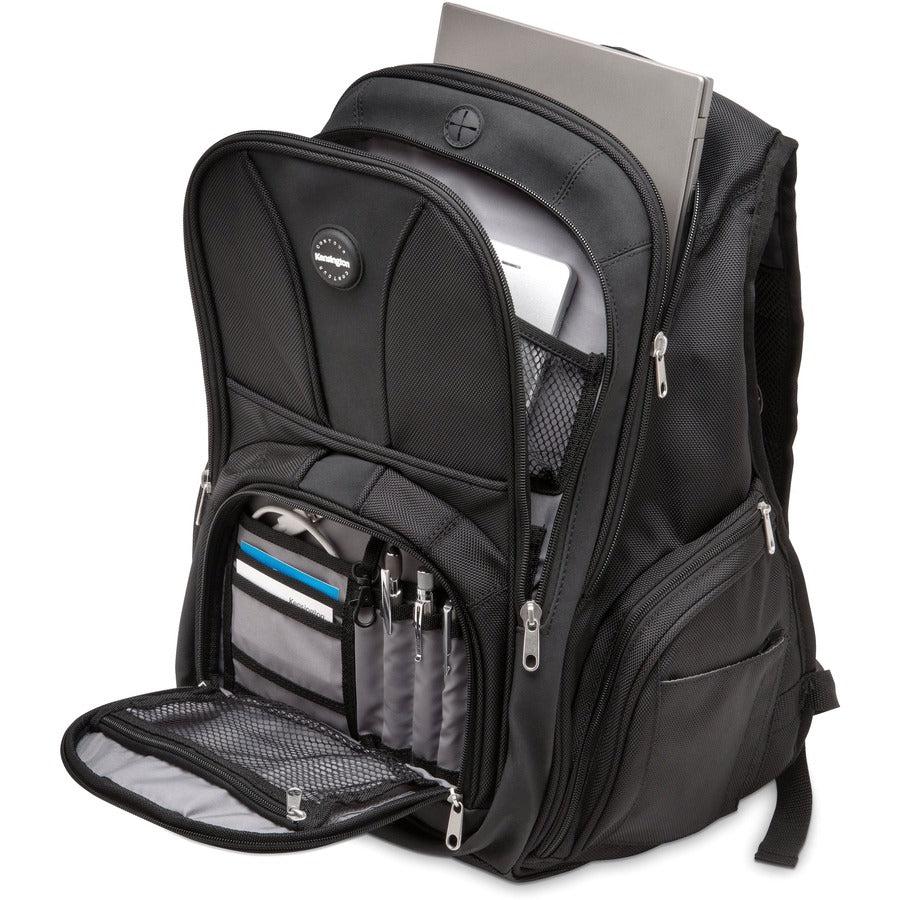 Kensington Contour Backpack Black Polyester
