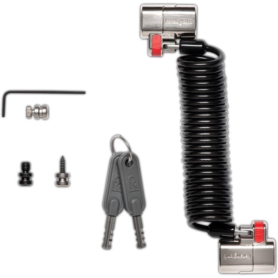 Kensington K64998Ww Clicksafe Keyed Laptop Locks - Duo Lockheads