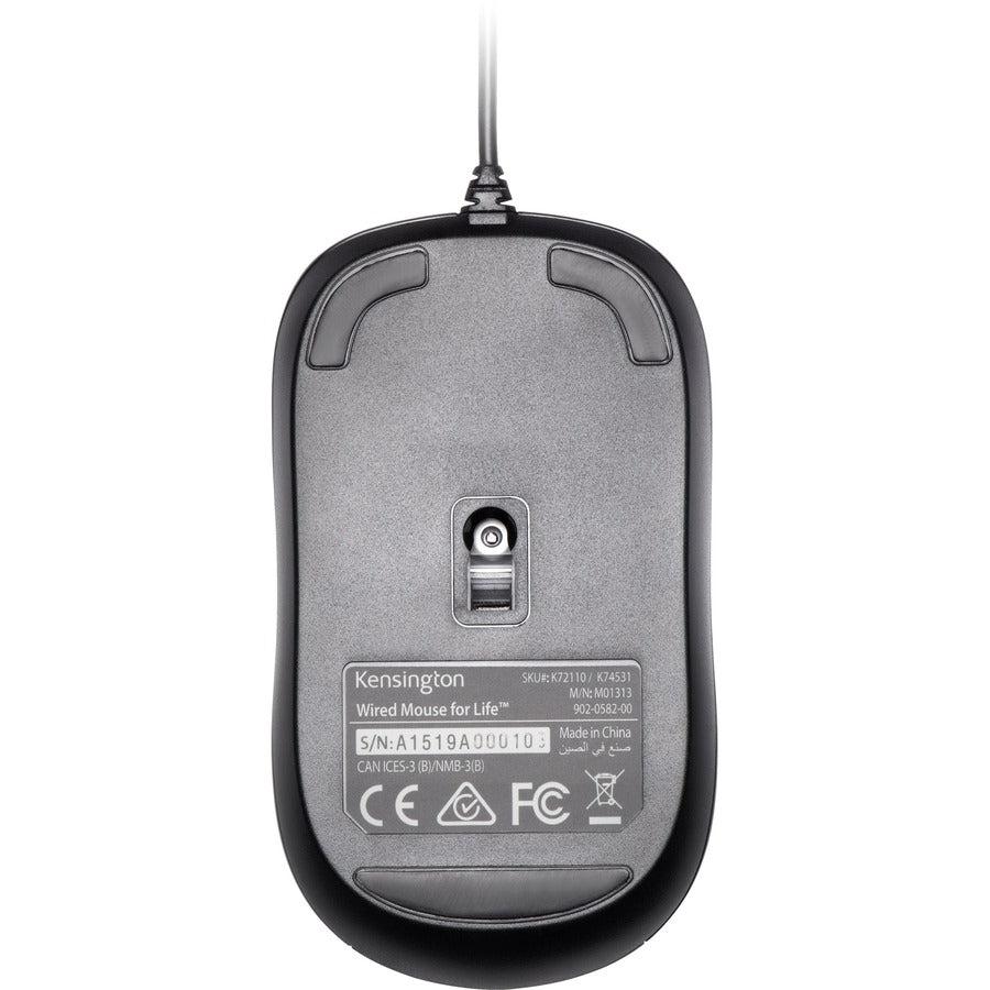 Kensington K74531Ww Mouse Ambidextrous Usb Type-A 1000 Dpi