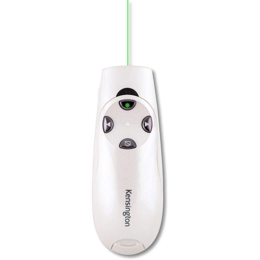 Kensington Presenter Expert Wireless Presenter Rf Pearl, White