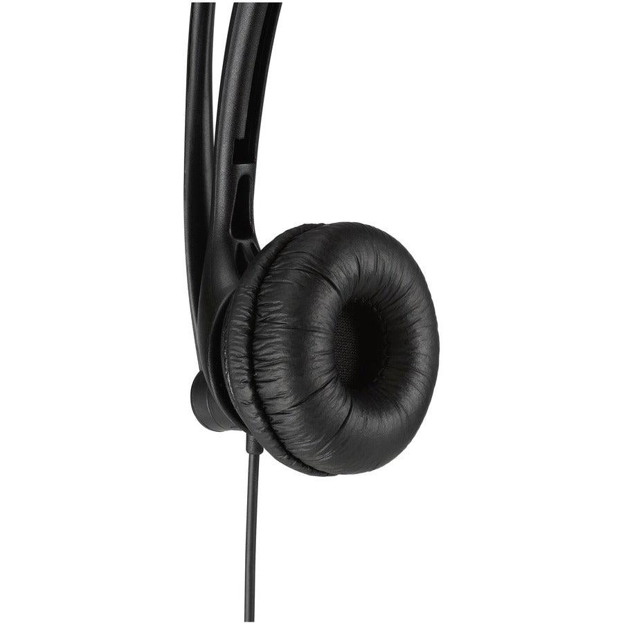 Kensington Usb Mono Headset With Mic And Volume Control