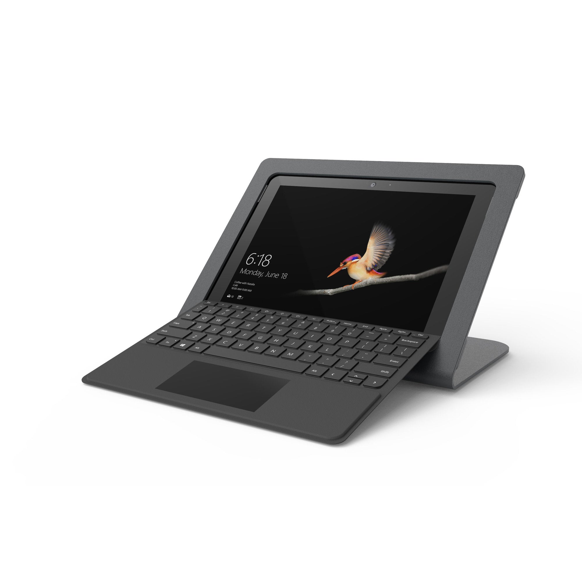 Kensington Windfall Stand For Surface Go Tablet Security Enclosure 25.4 Cm (10") Black