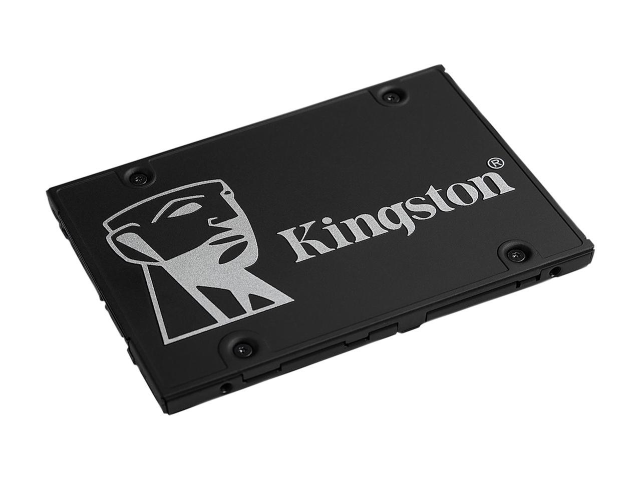 Kingston KC600 1 TB Solid State Drive - 2.5 Internal - SATA (SATA/600)" SKC600/1024G
