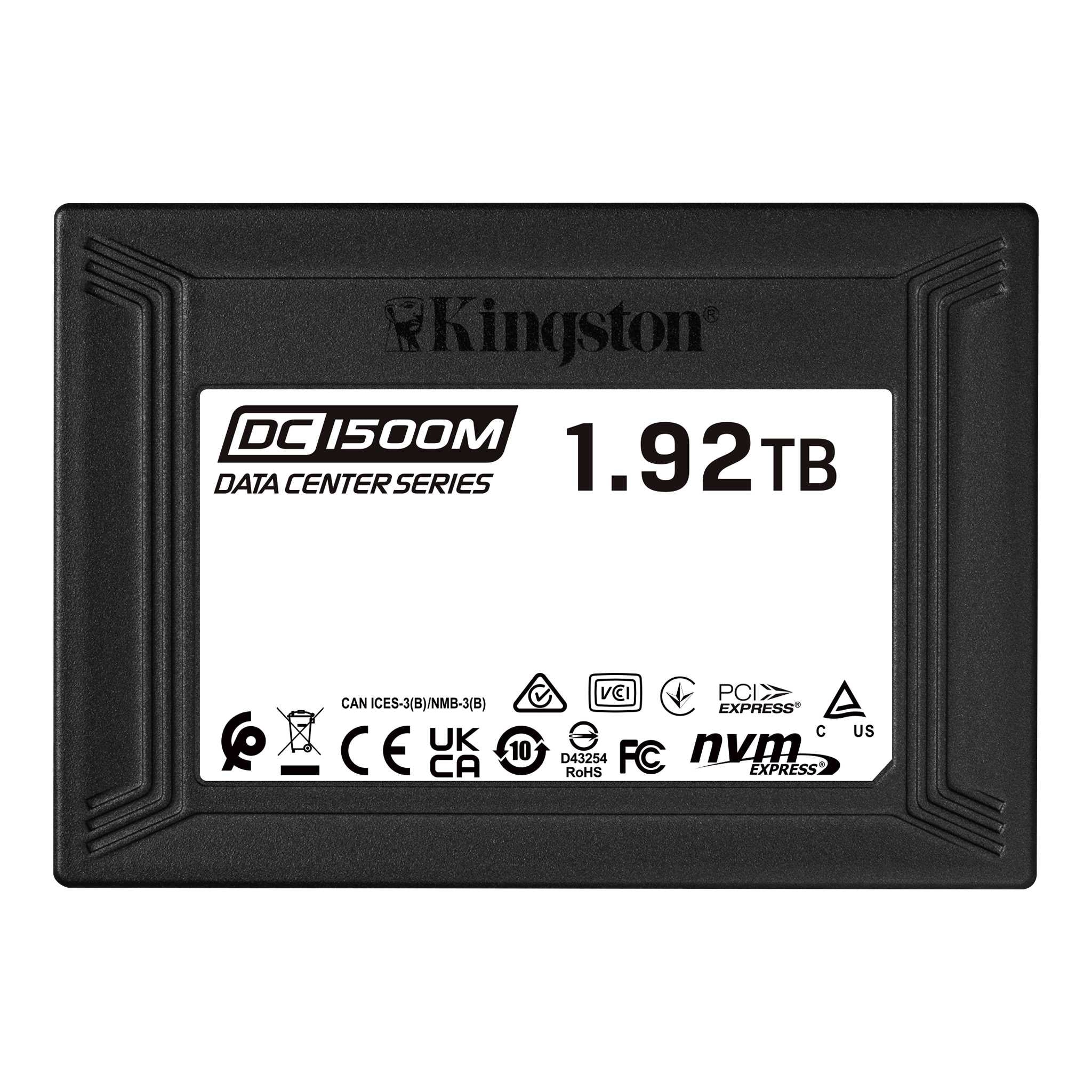 Kingston Technology Dc1500M U.2 Enterprise Ssd 1920 Gb Pci Express 3.0 3D Tlc Nvme