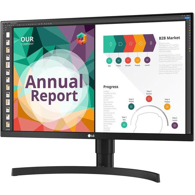 LG 27" IPS UHD 4K Monitor with USB Type-C | 27BN85UN-B