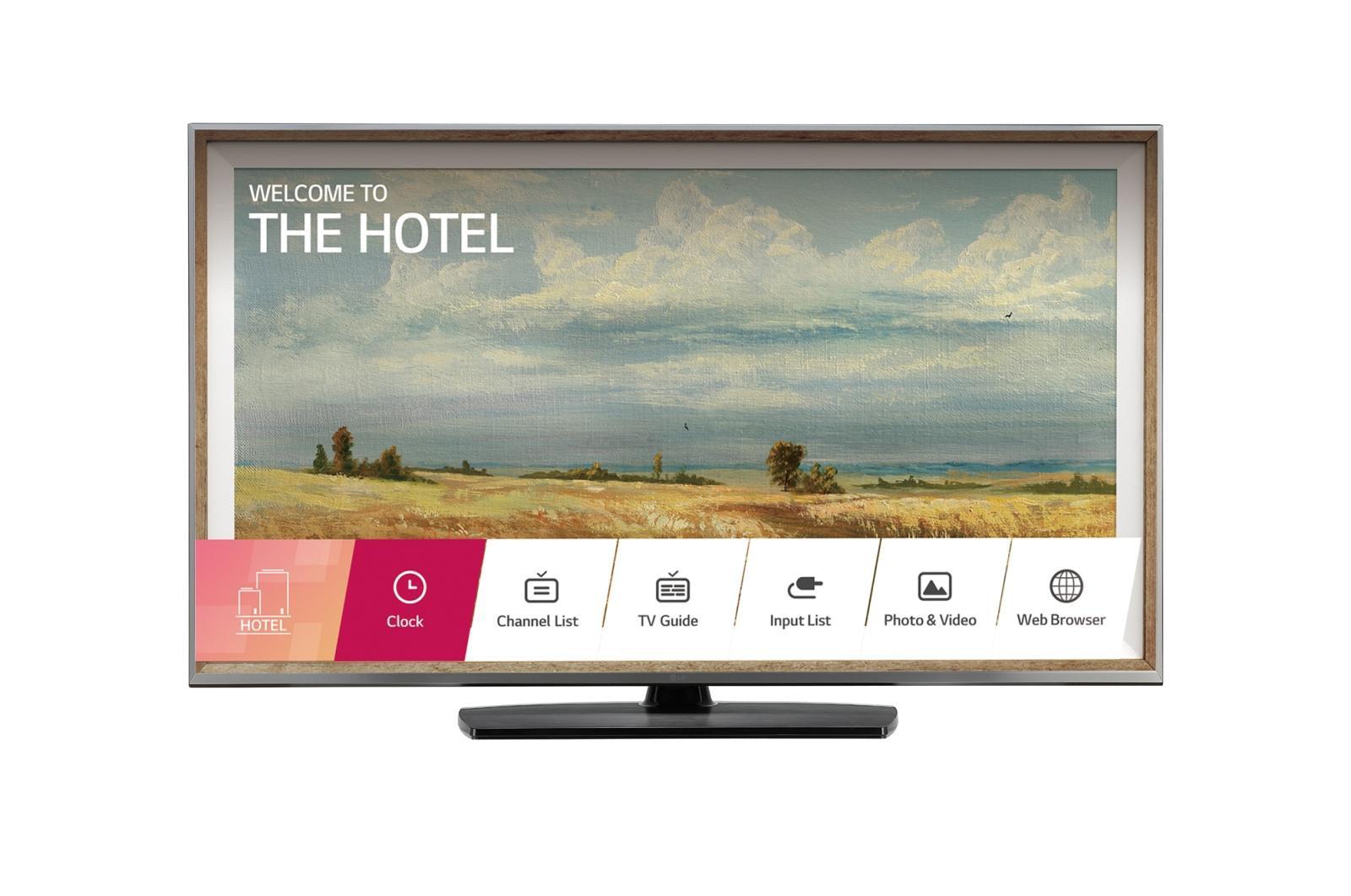 Lg 55Uu770H Hospitality Tv 139.7 Cm (55") 4K Ultra Hd 400 Cd/M² Smart Tv Silver 20 W