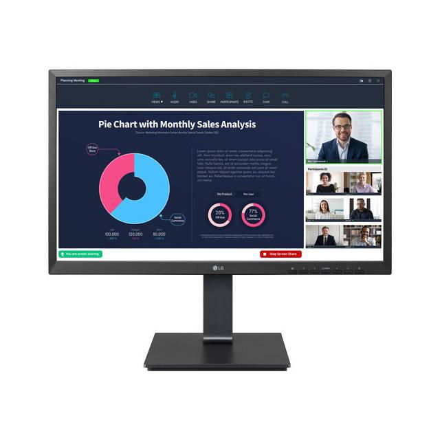 Lg Electronics 24Bp750C-B 24 Inch 1000:1 Ips Hdmi/Displayport/Usb Monitor (Black)