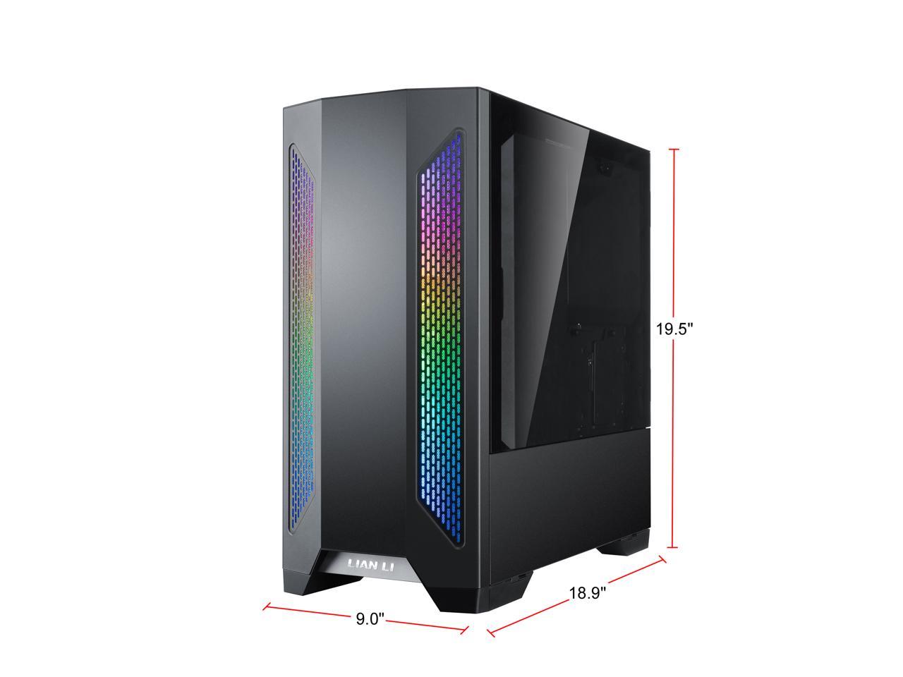 Lian Li Lancool Ii Black Tempered Glass Atx Case -Black Color -Lancool Ii -X