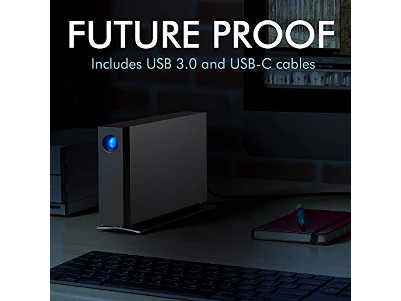 Lacie Stha14000800 D2 Professional 14Tb Thunderbolt 3 Usb-C Usb 3.0 7200Rpm External Hard Drive