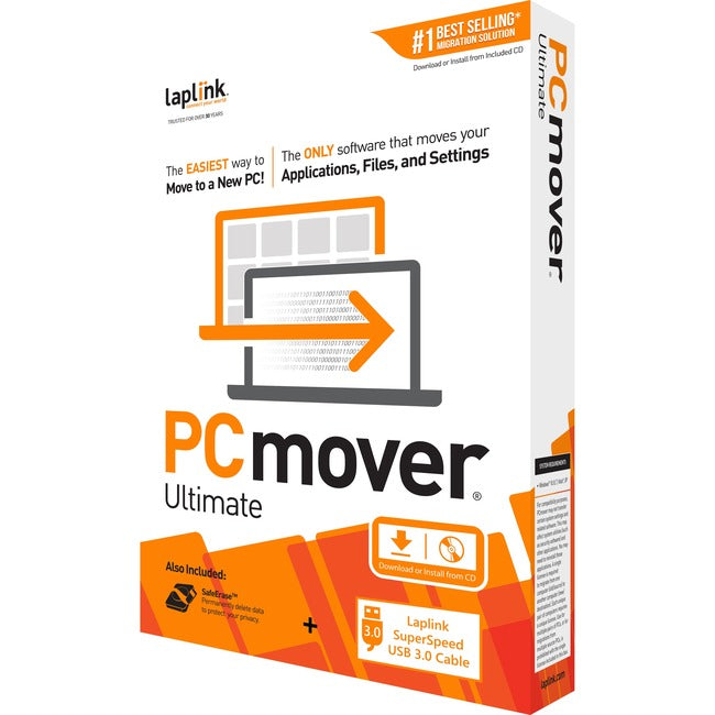 Laplink PCmover v.11.0 Ultimate - 10 User PAFGPCMP0B00APURTPEN