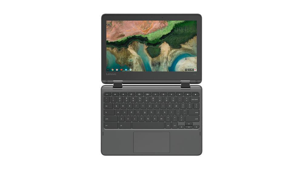 Lenovo 300E Chromebook 29.5 Cm (11.6") Touchscreen Hd Amd A4 4 Gb Ddr4-Sdram 32 Gb Emmc Wi-Fi 5 (802.11Ac) Chrome Os Black