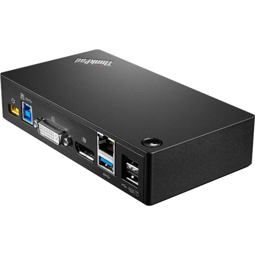Lenovo - IMSourcing Certified Pre-Owned ThinkPad USB 3.0 Pro Dock-US 40A70045US-RF