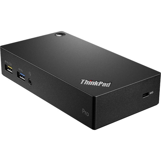 Lenovo - IMSourcing Certified Pre-Owned ThinkPad USB 3.0 Pro Dock-US 40A70045US-RF