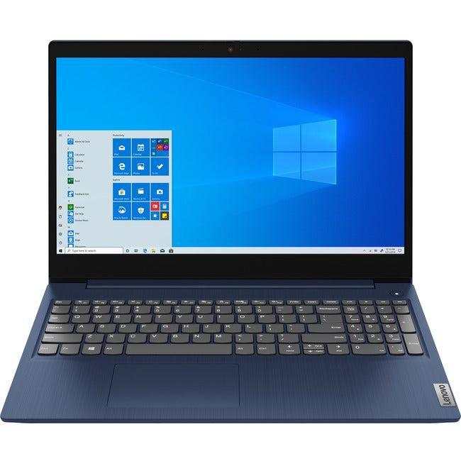 Lenovo-IMSourcing IdeaPad 3 15IML05 81WR000FUS 15.6 Touchscreen Notebook - HD - Intel Core i3 10th Gen i3-10110U - 8 GB - 256 GB SSD - English Keyboard - Abyss Blue"