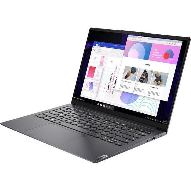 Lenovo IdeaPad Slim 7 Pro 14IHU5 82QT000TUS 14 Touchscreen Notebook - 2.8K - Intel Core i7 11th Gen i7-11370H - 16 GB - 256 GB SSD - Slate Gray"