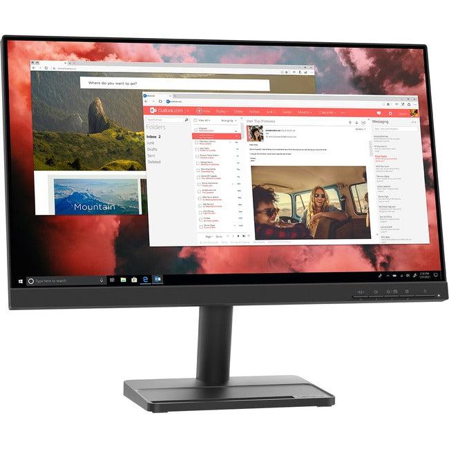 Lenovo L22e-30 22 Class Full HD LCD Monitor - 16:9 - Black" 66CBKCC1US