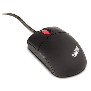 Lenovo - Open Source Optical 3-Button Travel Wheel Mouse 31P7410