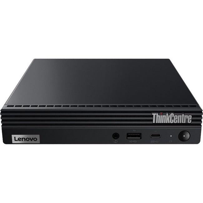 Lenovo ThinkCentre M60e 11LV008AUS Desktop Computer - Intel Core i3 10th Gen i3-1005G1 - 8 GB - 256 GB SSD - Tiny - Black