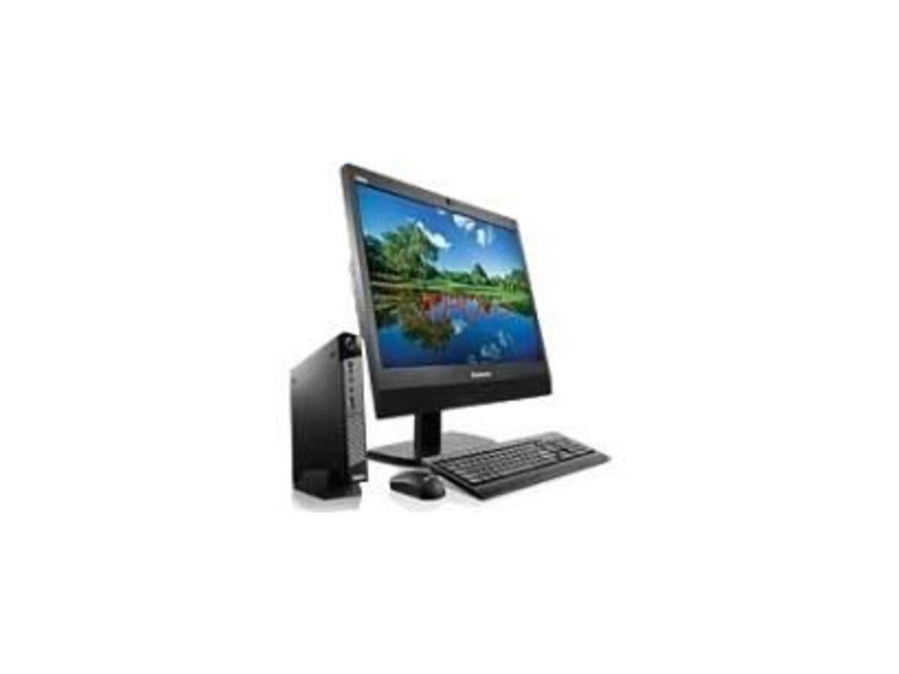 Lenovo ThinkCentre M700z 10EY000HUS All-in-One Computer - Intel Pentium G4400T 2.90 GHz - 4 GB RAM DDR4 SDRAM - 500 GB HDD - Desktop - Black