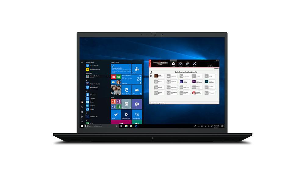 Lenovo Thinkpad P1 Mobile Workstation 40.6 Cm (16") Wquxga Intel® Core™ I7 64 Gb Ddr4-Sdram 2000 Gb Ssd Wi-Fi 6E (802.11Ax) Windows 10 Pro Black