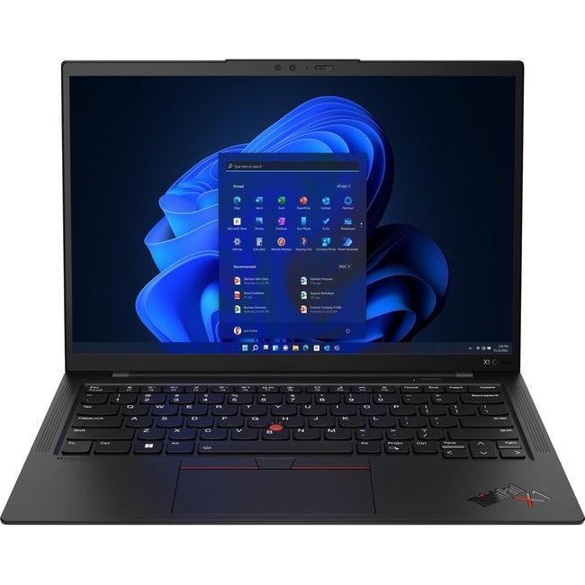 Lenovo ThinkPad X1 Carbon Gen 10 21CB009NUS 14 Notebook - WUXGA - Intel Core i5 12th Gen i5-1235U - 16 GB - 512 GB SSD - English Keyboard - Black Paint"