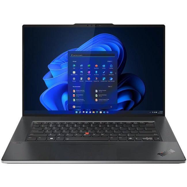 Lenovo Thinkpad Z16 Gen 1 21D4001Vus 16" Notebook - Wuxga - 1920 X 1200 - Amd Ryzen 7 Pro 6850H Octa-Core (8 Core) 3.20 Ghz - 16 Gb Total Ram - 16 Gb On-Board Memory - 512 Gb Ssd - Arctic Gray, Black