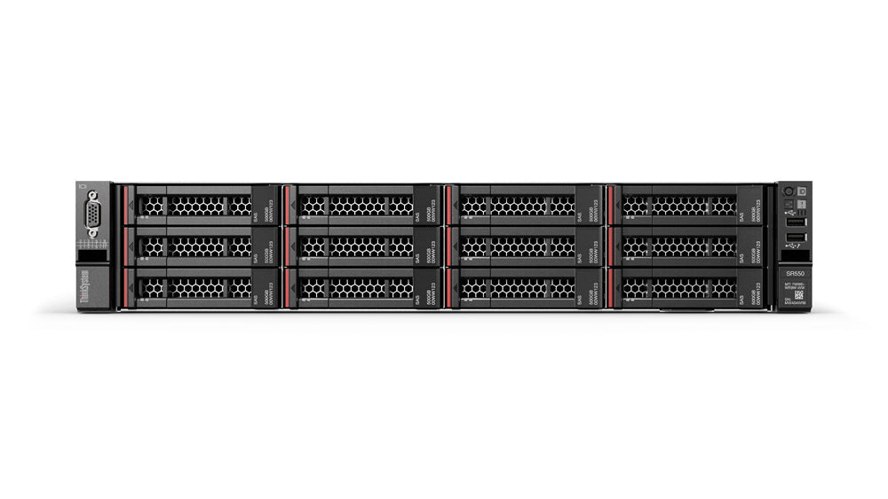 Lenovo Thinksystem Sr550 Server 61.4 Tb 2.1 Ghz 32 Gb Rack (2U) Intel Xeon Silver 750 W Ddr4-Sdram