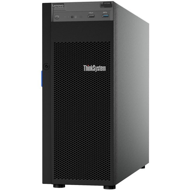 Lenovo Thinksystem St250 7Y46A00Zna 4U Tower Server - 1 X Intel Xeon E-2144G 3.60 Ghz - 8 Gb Ram - Serial Ata/600 Controller