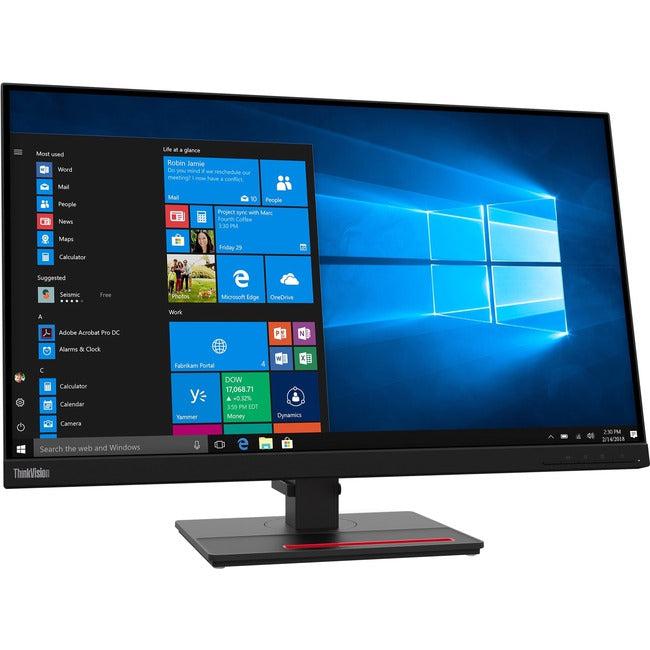 Lenovo ThinkVision T27h-2L 27 Class WQHD LCD Monitor - 16:9 - Raven Black" 62B1GAR2US