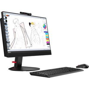 Lenovo ThinkCentre M820z 10SDS3P500 All-in-One Computer - Intel Core i7 8th Gen i7-8700 - 8 GB - 1 TB HDD - 21.5 - Desktop - Business Black"