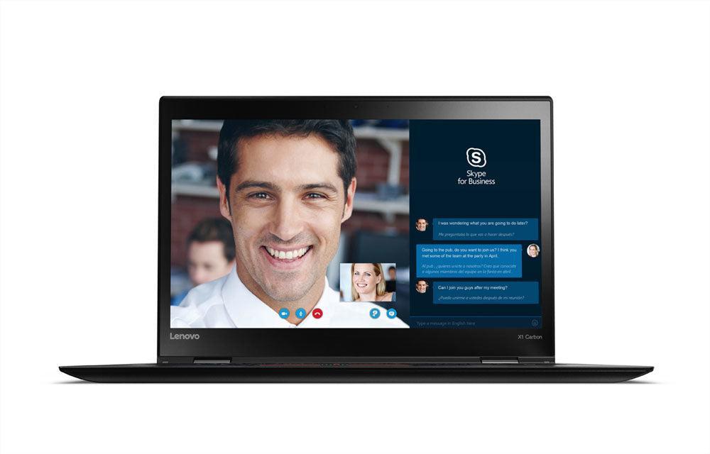 Lenovo Thinkpad X1 Carbon Ultrabook 35.6 Cm (14") Full Hd Intel® Core™ I5 8 Gb Lpddr3-Sdram 256 Gb Ssd Windows 10 Pro Black
