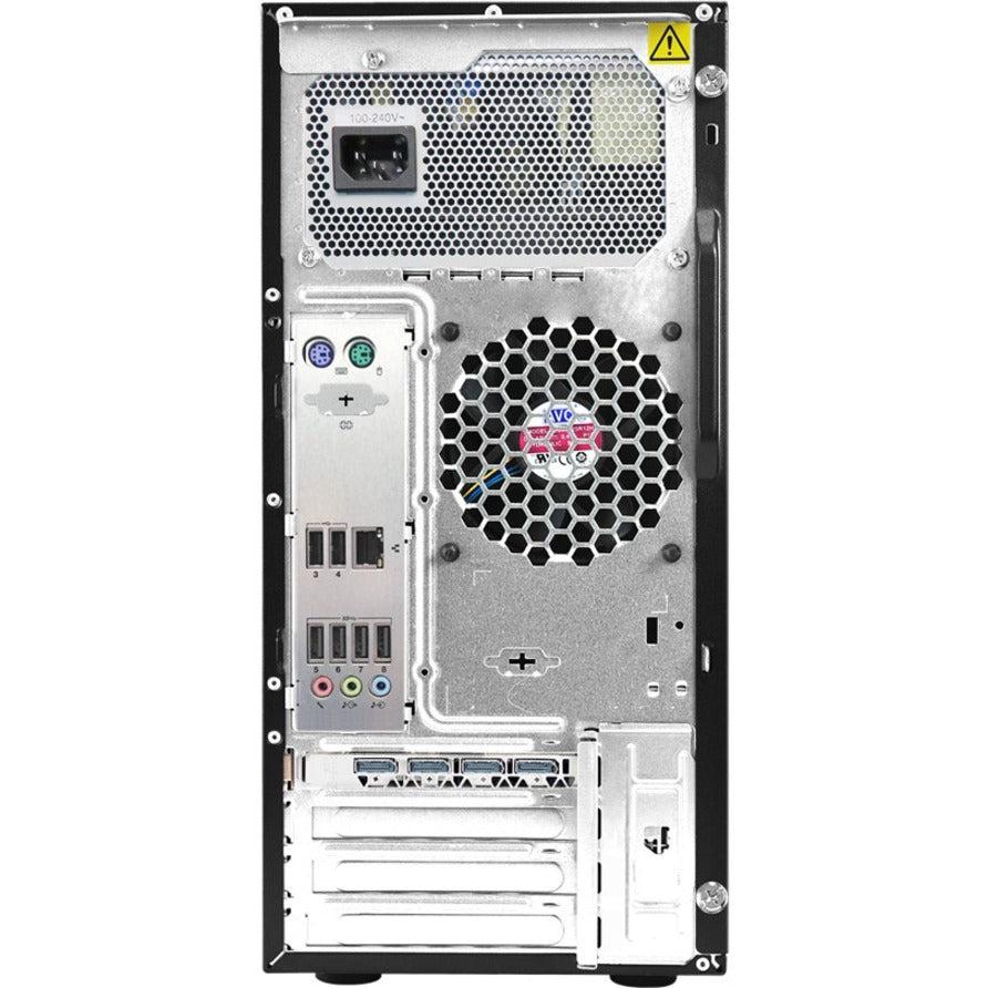 Lenovo Thinkstation P520C Ddr4-Sdram W-2225 Tower Intel Xeon W 32 Gb 1000 Gb Ssd Windows 10 Pro For Workstations Workstation Black