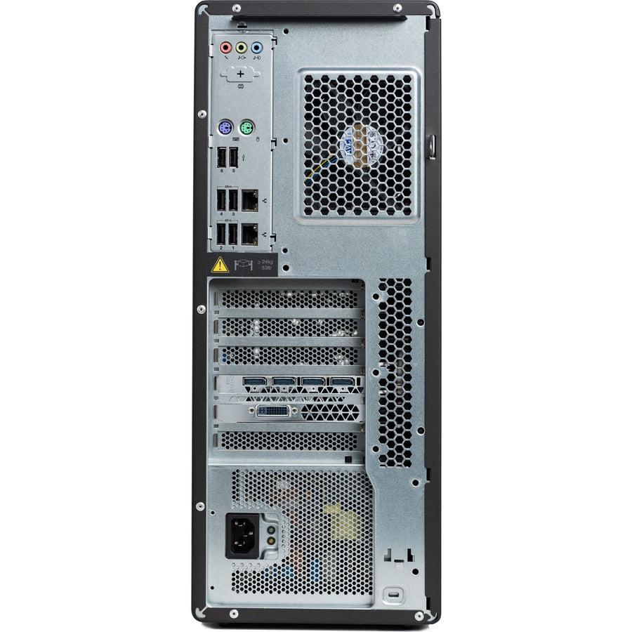 Lenovo Thinkstation P720 Ddr4-Sdram 4214R Tower Intel Xeon Silver 16 Gb 512 Gb Ssd Windows 10 Pro For Workstations Workstation Black