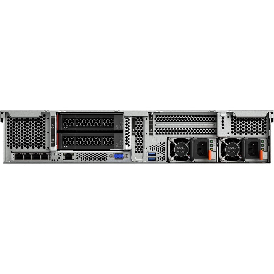 Lenovo Thinksystem Sr650 Server 396 Tb 2.3 Ghz 32 Gb Rack (2U) Intel® Xeon® Gold 750 W Ddr4-Sdram
