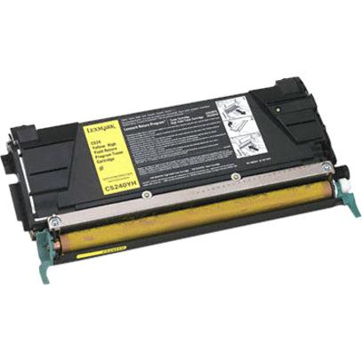 Lexmark C5240Yh Toner Cartridge Original Cyan, Yellow