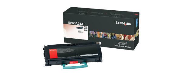 Lexmark E260, E360, E46X Toner Cartridge Original Black