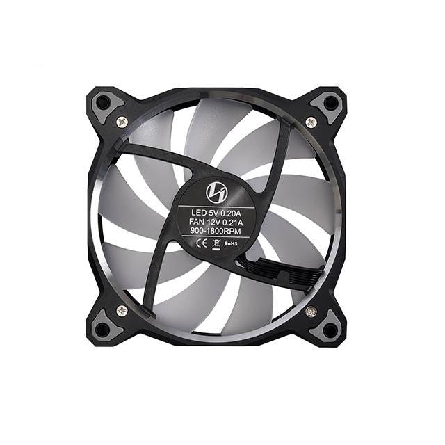 Lian Li Bora Digital-3 Black Color Argb 120Mm Led Pwm (3Pcs, Black)