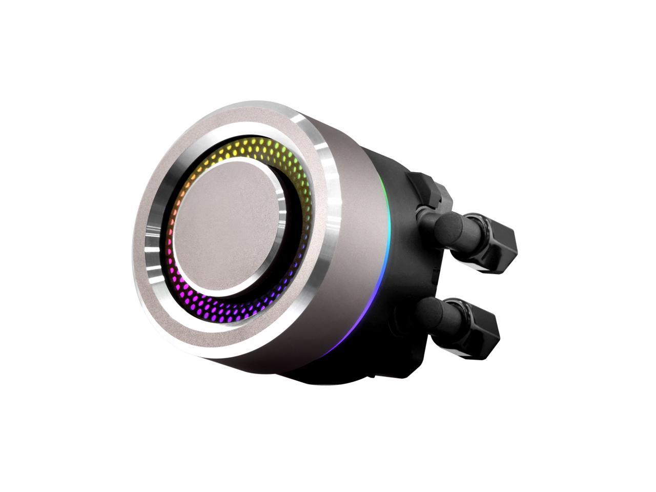 Lian Li Galahad Aio360 Rgb Black-Triple 120Mm Addressable Rgb Fans Aio Cpu Liquid Cooler - Ga360B